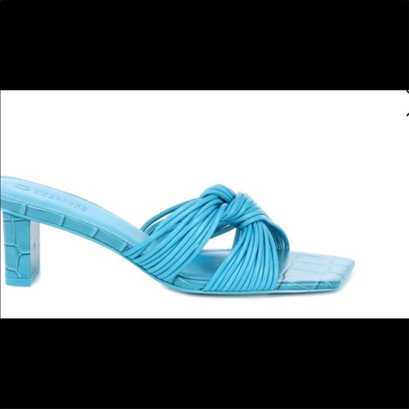 ✨NIB✨ MERCEDES CASTILLO calisse croc effect leather - Picture 6 of 8